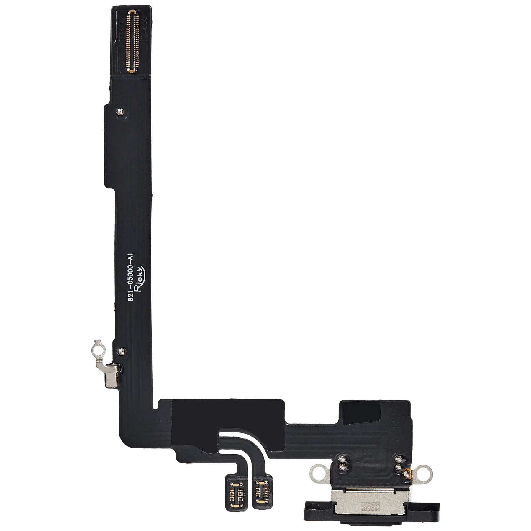 Charging Port Flex Cable Compatible For iPhone 16 Pro Max (Aftermarket Plus) (Black Titanium)
