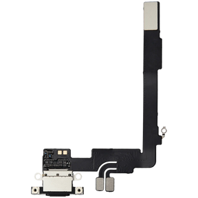 Charging Port Flex Cable Compatible For iPhone 16 Pro Max (Aftermarket Plus) (Black Titanium)