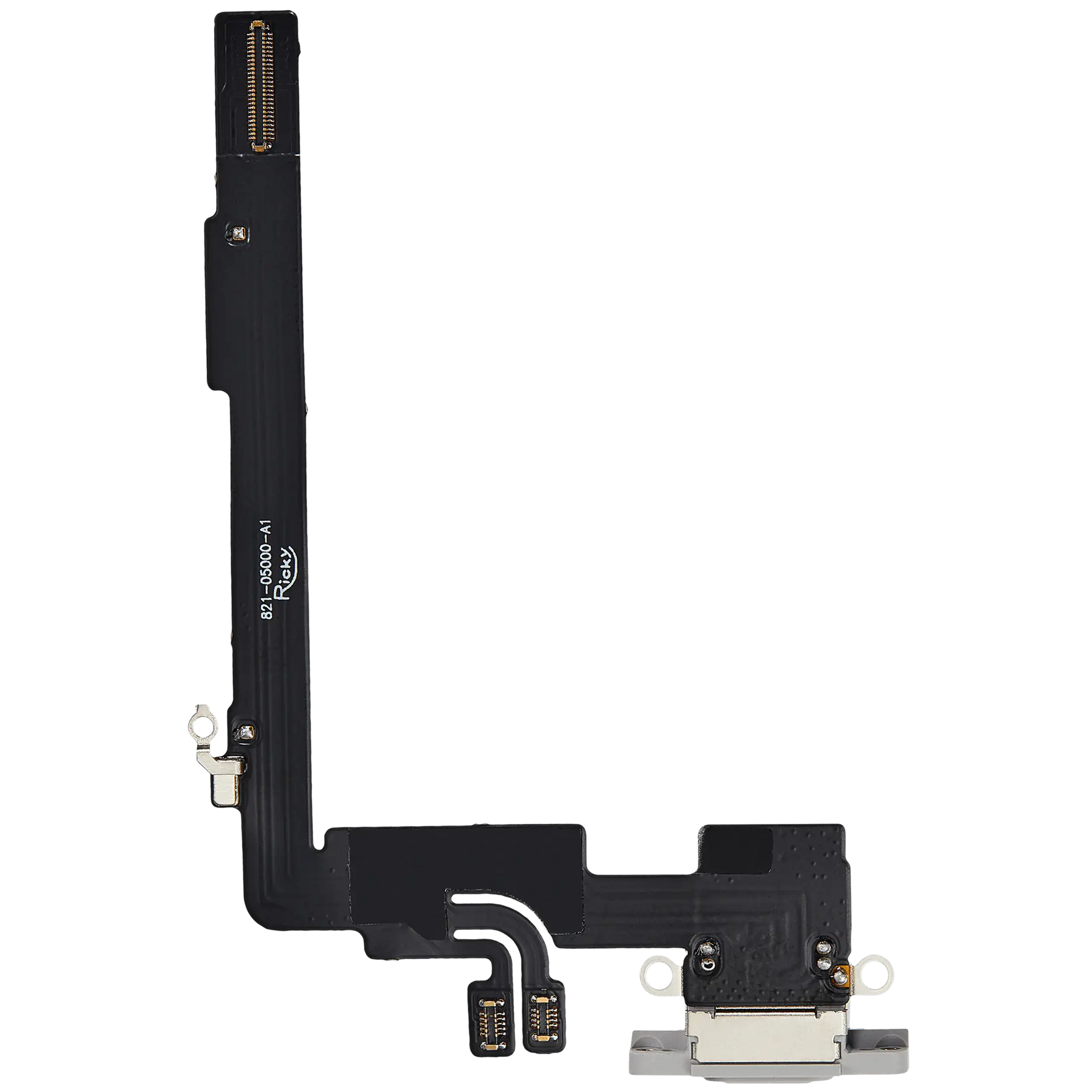 Charging Port Flex Cable Compatible For iPhone 16 Pro Max (Aftermarket Plus) (White Titanium)
