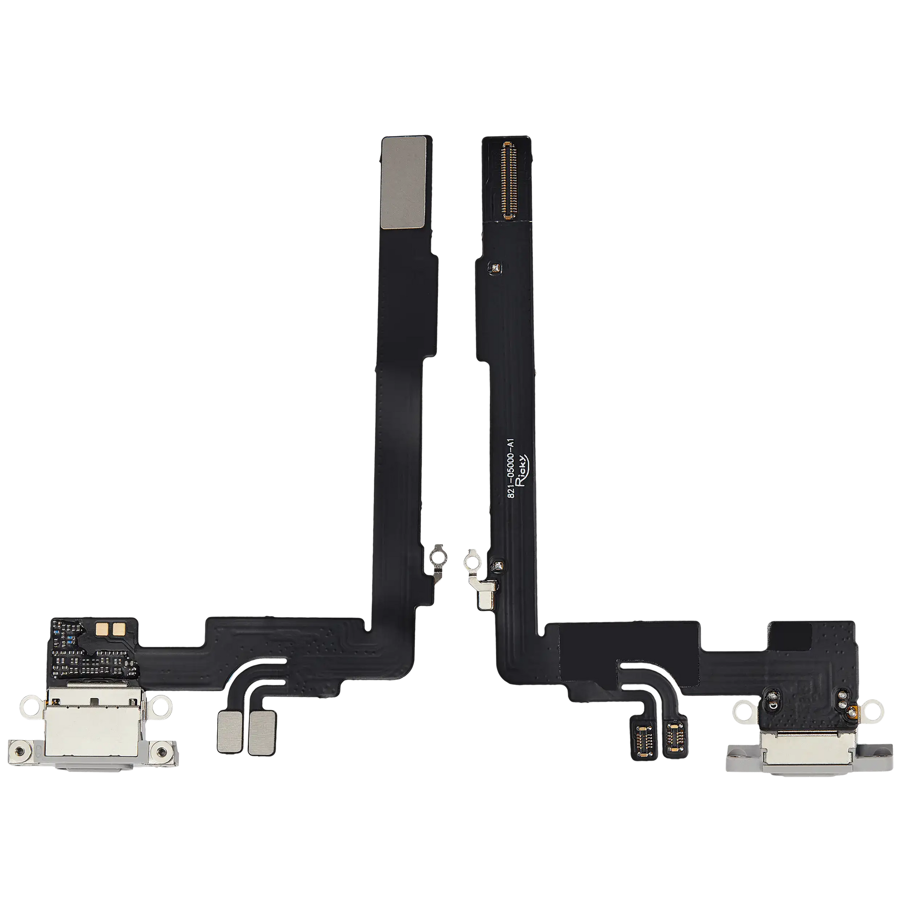 Charging Port Flex Cable Compatible For iPhone 16 Pro Max (Aftermarket Plus) (White Titanium)