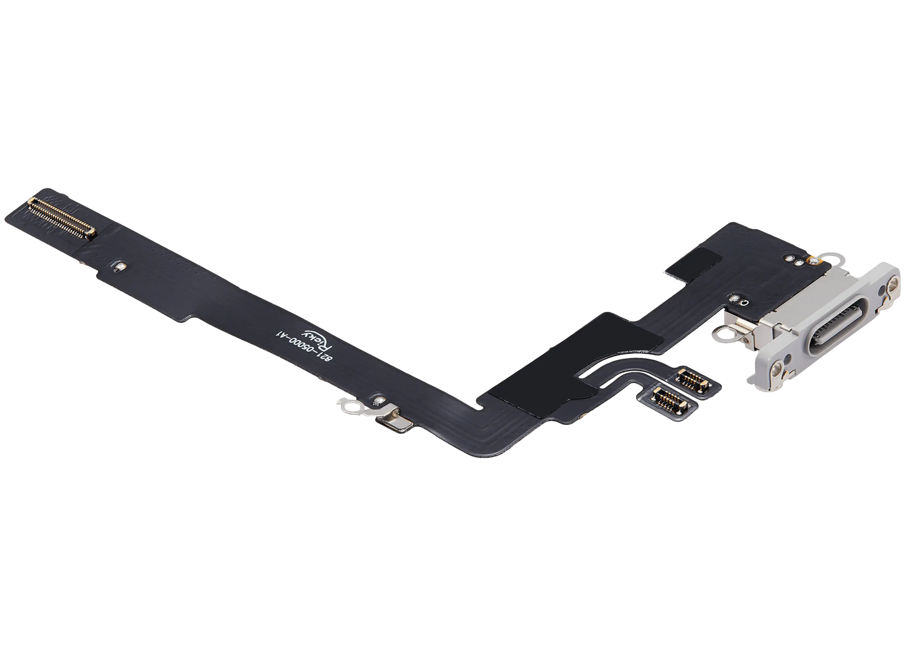 Charging Port Flex Cable Compatible For iPhone 16 Pro Max (Aftermarket Plus) (White Titanium)