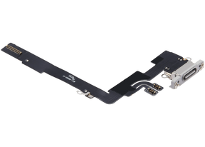 Charging Port Flex Cable Compatible For iPhone 16 Pro Max (Aftermarket Plus) (White Titanium)