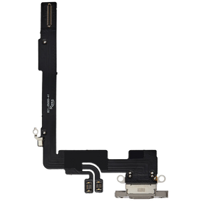 Charging Port Flex Cable Compatible For iPhone 16 Pro Max (Aftermarket Plus) (Natural Titanium)
