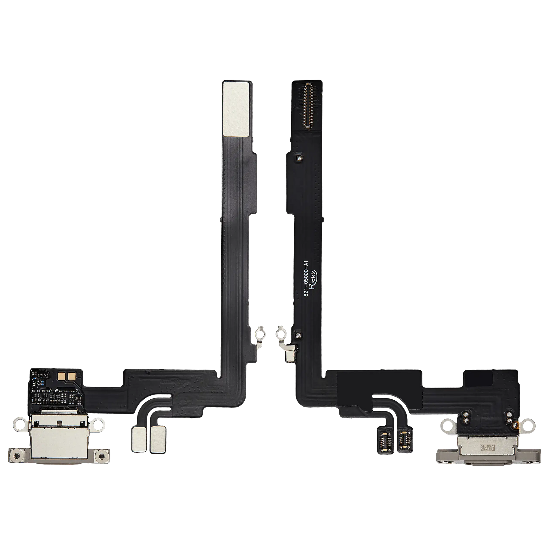 Charging Port Flex Cable Compatible For iPhone 16 Pro Max (Aftermarket Plus) (Natural Titanium)