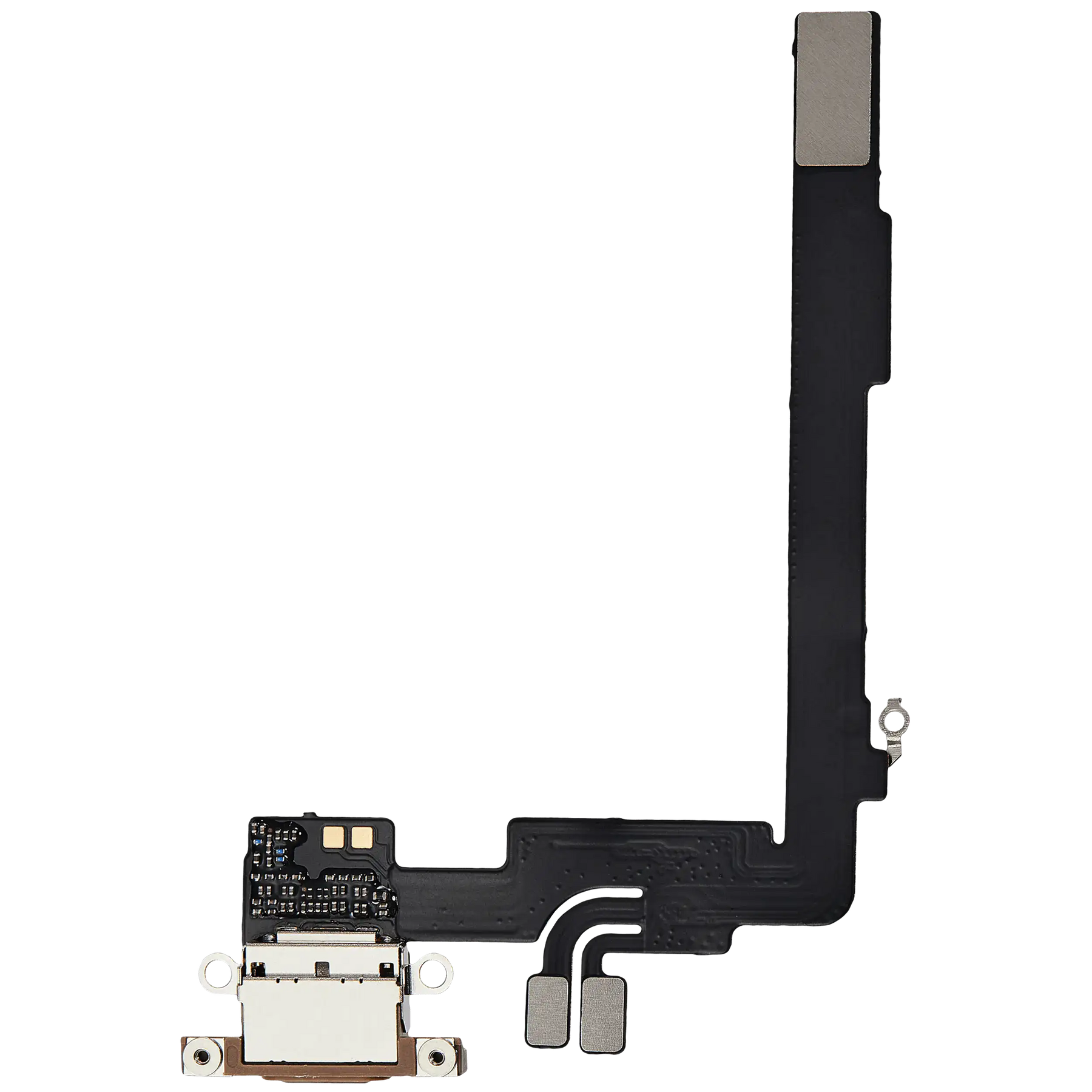 Charging Port Flex Cable Compatible For iPhone 16 Pro Max (Aftermarket Plus) (Desert Titanium)