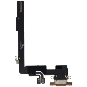 Charging Port Flex Cable Compatible For iPhone 16 Pro Max (Aftermarket Plus) (Desert Titanium)