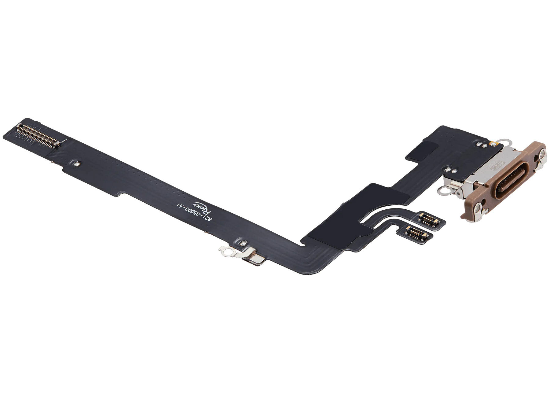 Charging Port Flex Cable Compatible For iPhone 16 Pro Max (Aftermarket Plus) (Desert Titanium)