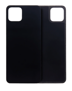 Back cover Glass Compatible For Google Pixel 4 Replacement (Just Black)