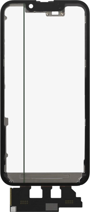 4 in 1 Short Flex (Digitizer Touch With Glass + OCA + Frame Pre-installed) Compatible For iPhone 13 Mini (OCA Master)