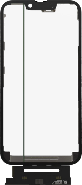 4 in 1 Short Flex (Digitizer Touch With Glass + OCA + Frame Pre-installed) Compatible For iPhone 13 Pro Max (OCA Master)