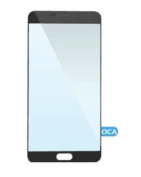 Replacement Front Glass With OCA Pre-Installed Compatible For Samsung Galaxy Note 5 (Black)