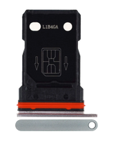 Replacement Dual Sim Card Tray Compatible For OnePlus 8 (Polar Silver)