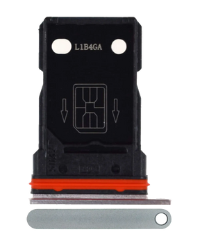 Replacement Dual Sim Card Tray Compatible For OnePlus 8 (Polar Silver)