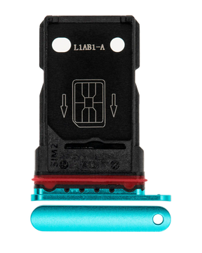 Dual Sim Card Tray Compatible For OnePlus 8 Replacement  (Glacial Green)