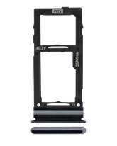 Replacement Single Sim Card Tray Compatible For Samsung Galaxy A52 4G (A525 / 2021) / 5G (A526 / 2021) A52S 5G (A528 / 2021) (Awesome Black)