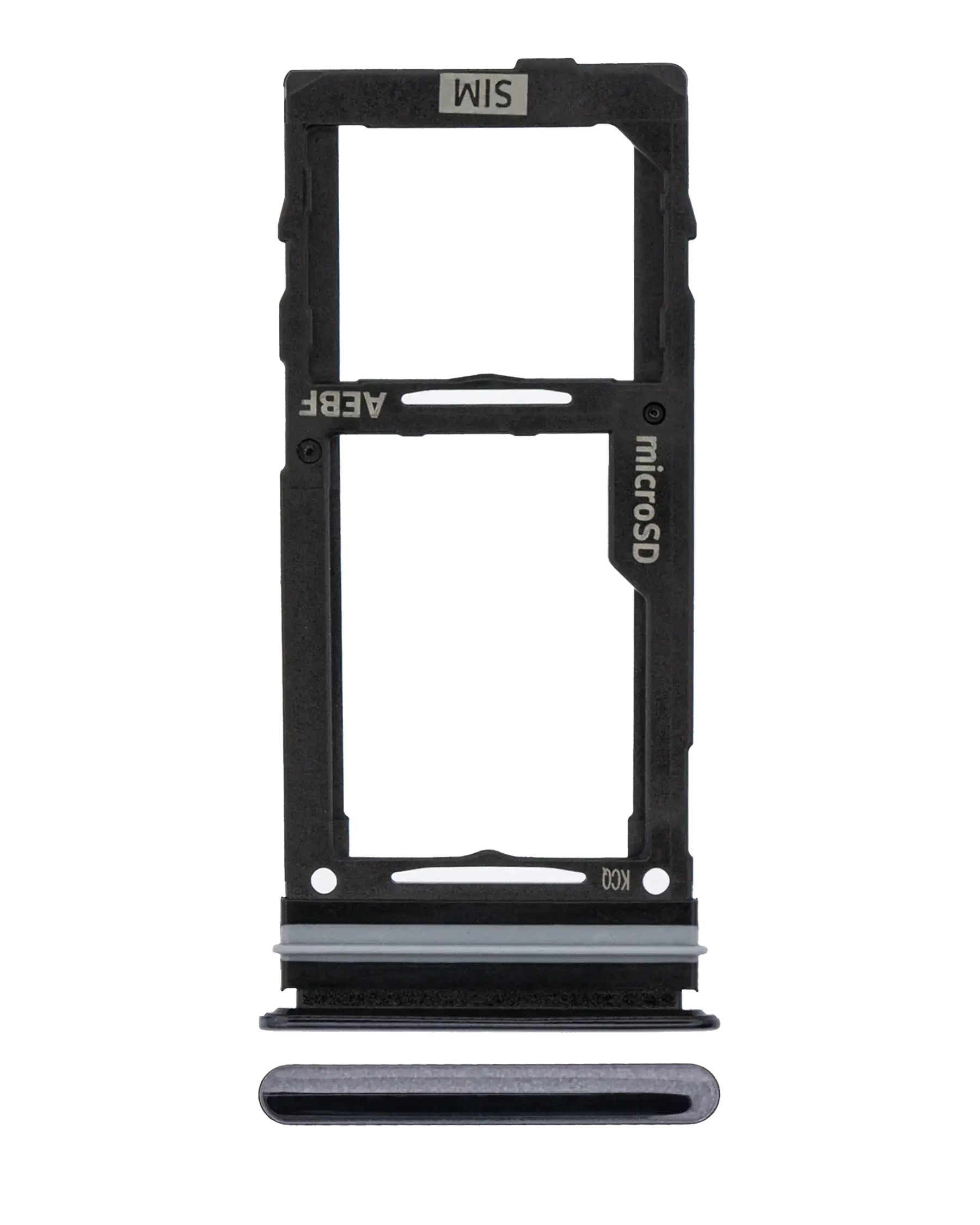 Replacement Single Sim Card Tray Compatible For Samsung Galaxy A52 4G (A525 / 2021) / 5G (A526 / 2021) A52S 5G (A528 / 2021) (Awesome Black)