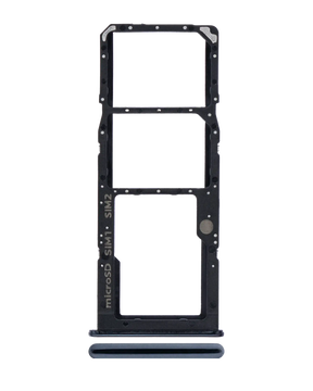 Dual Sim Card Tray Compatible For Samsung Galaxy A50S (A507 / 2019) (Prism Crush Black)