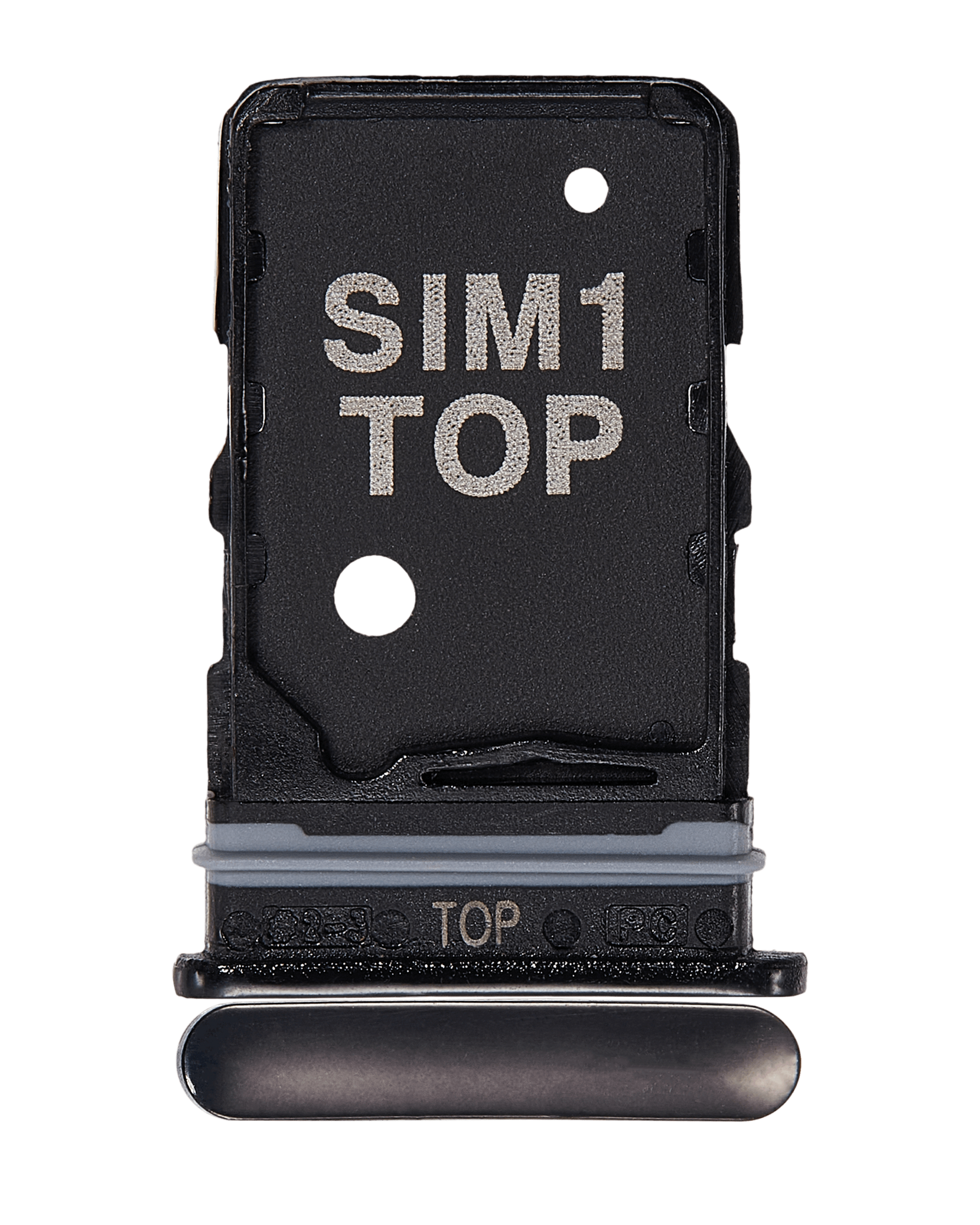 Replacement Dual Sim Card Tray Compatible For Samsung Galaxy A80 (A805 / 2019) (Phantom Black)