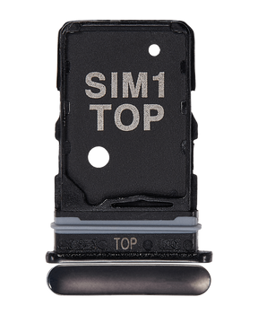 Replacement Dual Sim Card Tray Compatible For Samsung Galaxy A80 (A805 / 2019) (Phantom Black)