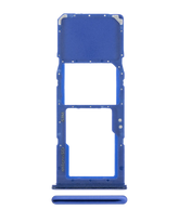 Single Sim Card Tray Replacement Compatible For Samsung Galaxy A70 (A705 / 2019) (Blue)