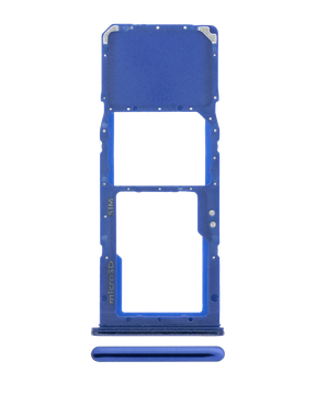 Single Sim Card Tray Replacement Compatible For Samsung Galaxy A70 (A705 / 2019) (Blue)