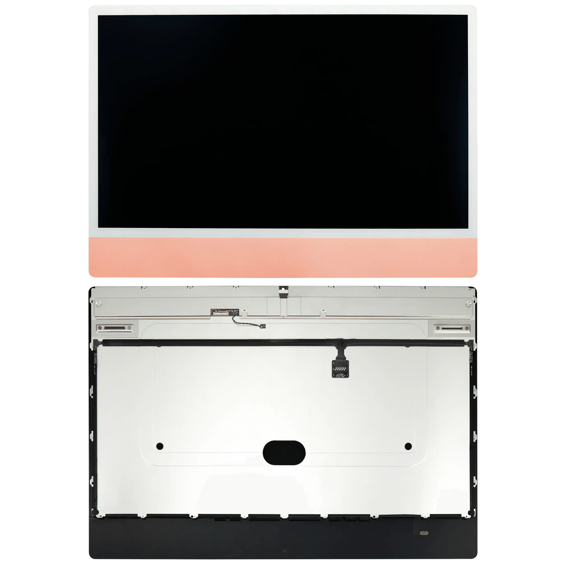 Complete LCD Display Assembly Compatible For iMac 24" M1 M3 (A2874 / A2438 / A2873 / A2439) (LG204A-215 LM235UH1 SDD1) (Used OEM Pull: Grade A) (Orange)