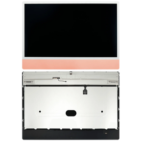 Complete LCD Display Assembly For iMac 24" A2874 / A2873 (2023) / A2438 (2021) (LG204A-215 LM235UH1 SDD1) (Used OEM Pull: Grade A) （Small Camera hole）(Orange)