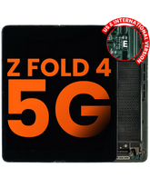 Replacement Inner OLED Assembly With Frame Compatible For Samsung Galaxy Z Fold 4 5G (US & International) (Blemish: Grade D) (Graygreen)