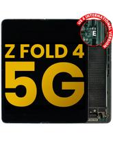 Inner OLED Assembly With Frame Compatible For Samsung Galaxy Z Fold 4 5G Replacement (US & International) (Refurbished) (Graygreen)