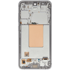 OLED Assembly With Frame Compatible For Samsung Galaxy S24 FE 5G (US & International Version) (Refurbished) (Gray)