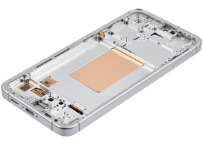 OLED Assembly With Frame Compatible For Samsung Galaxy S24 FE 5G (US & International Version) (Refurbished) (Gray)