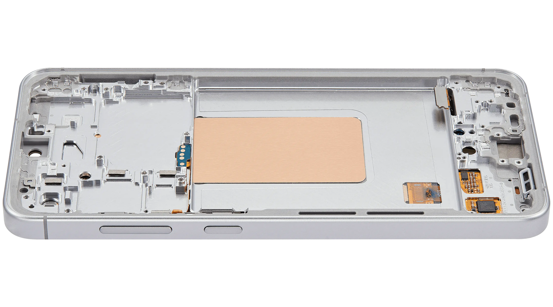 OLED Assembly With Frame Compatible For Samsung Galaxy S24 FE 5G (US & International Version) (Refurbished) (Gray)