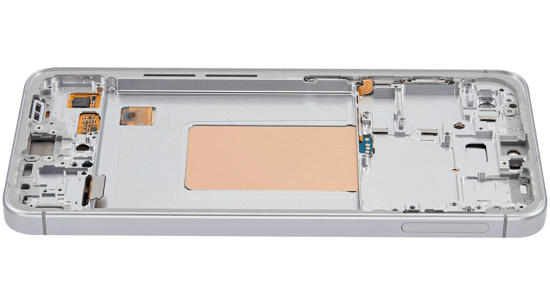 OLED Assembly With Frame Compatible For Samsung Galaxy S24 FE 5G (US & International Version) (Refurbished) (Gray)