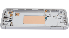 OLED Assembly With Frame Compatible For Samsung Galaxy S24 FE 5G (US & International Version) (Refurbished) (Gray)