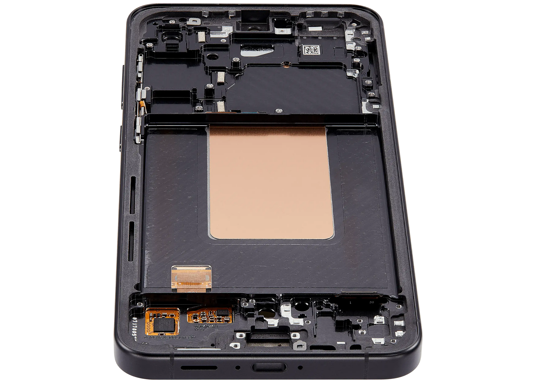 OLED Assembly With Frame Compatible For Samsung Galaxy S24 FE 5G (Refurbished) (US & International Version) (Graphite)