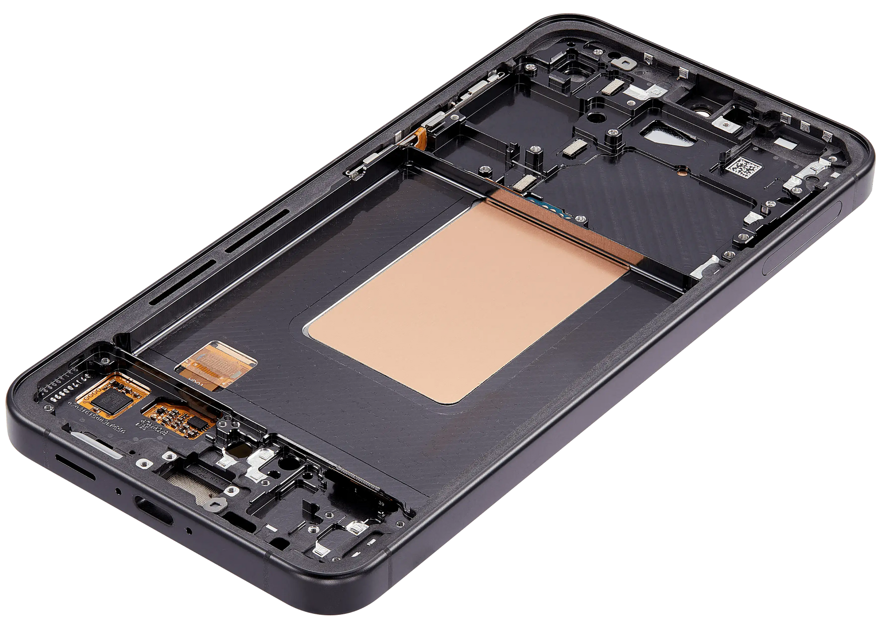 OLED Assembly With Frame Compatible For Samsung Galaxy S24 FE 5G (Refurbished) (US & International Version) (Graphite)