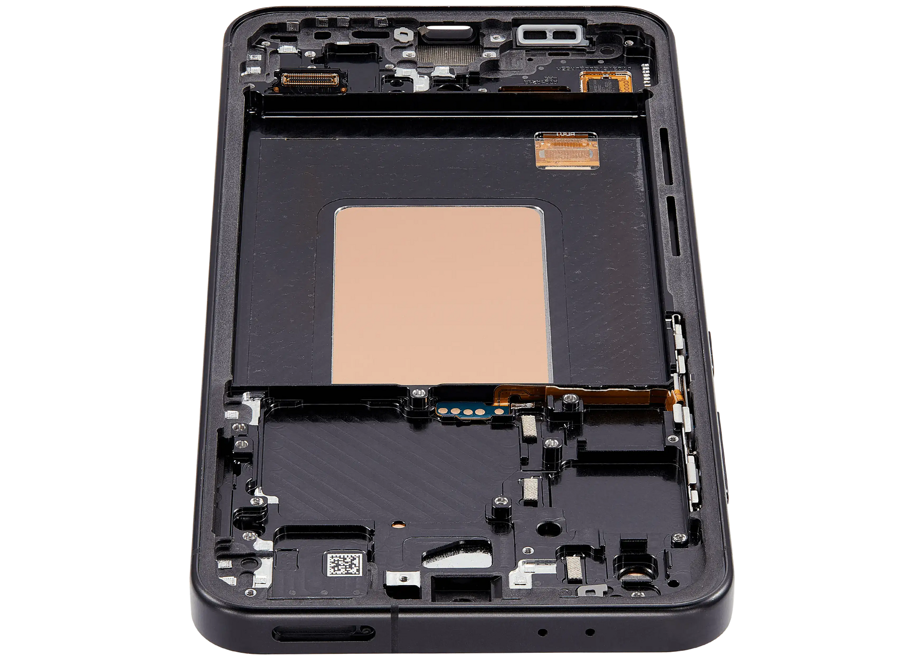 OLED Assembly With Frame Compatible For Samsung Galaxy S24 FE 5G (Refurbished) (US & International Version) (Graphite)