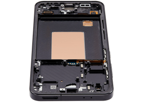 OLED Assembly With Frame Compatible For Samsung Galaxy S24 FE 5G (Refurbished) (US & International Version) (Graphite)