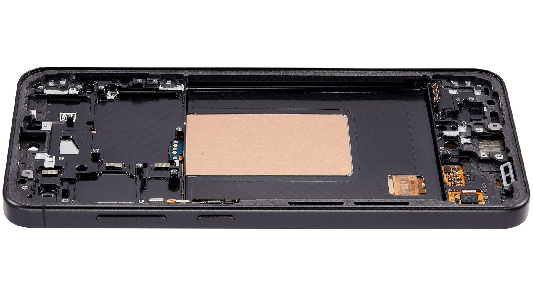 OLED Assembly With Frame Compatible For Samsung Galaxy S24 FE 5G (Refurbished) (US & International Version) (Graphite)