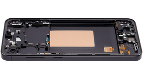 OLED Assembly With Frame Compatible For Samsung Galaxy S24 FE 5G (Refurbished) (US & International Version) (Graphite)