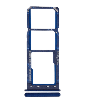 Dual Sim Card Tray Compatible For Samsung Galaxy A10 (A105 / 2019) (Blue)