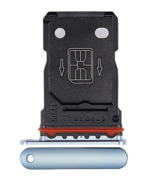 Dual Sim Card Tray Compatible For OnePlus 8T Replacement (Lunar Silver)
