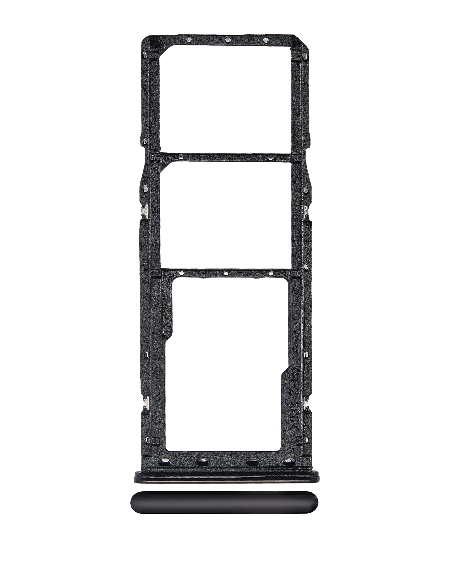 Dual Sim Card Tray Compatible For Samsung Galaxy M30 (M305 / 2019) (Black)