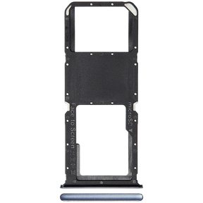 Single Sim Card Tray Compatible For OnePlus Nord N200 5G Replacement by Macfactory.in (Blue Quantum)