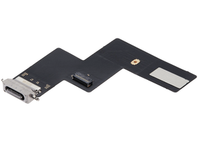 Charging Port Flex Cable Compatible For iPad Air 13" (2024) (Aftermarket Plus) (Space Gray)
