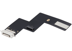 Charging Port Flex Cable Compatible For iPad Air 13" (2024) (Aftermarket Plus) (Starlight)