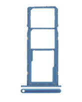 Dual Sim Card Tray Compatible For Samsung Galaxy A11 (A115 / 2020) (Blue)