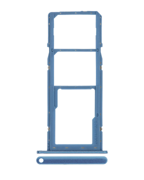 Dual Sim Card Tray Compatible For Samsung Galaxy A11 (A115 / 2020) (Blue)