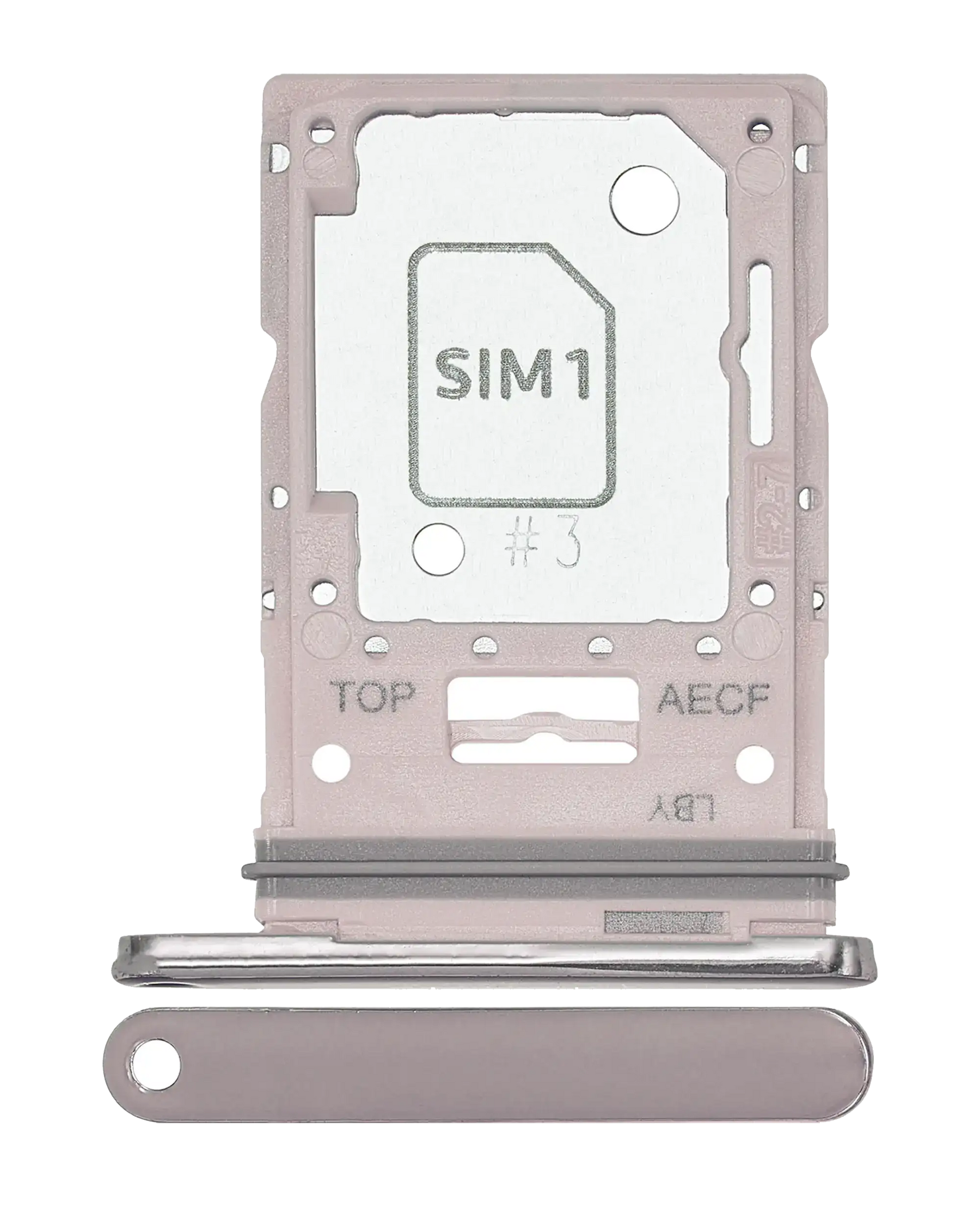 Replacement Single Sim Card Tray Compatible For Samsung Galaxy A53 5G (A536 / 2022) (White)