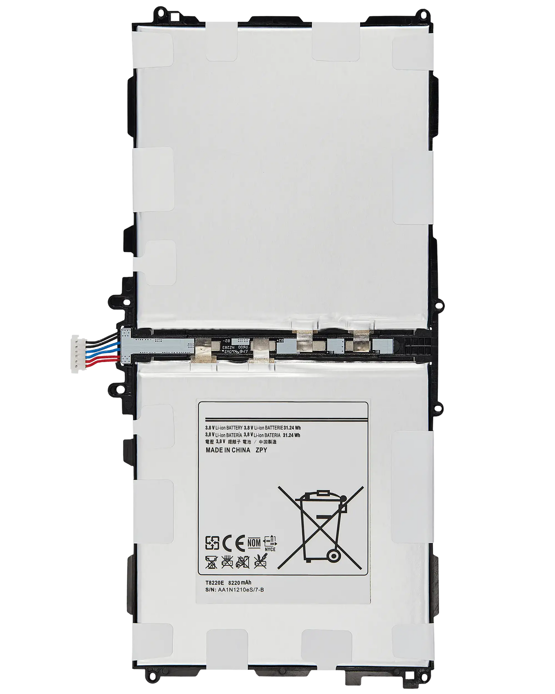 Replacement Battery Compatible For Samsung Galaxy Tab Pro 10.1" (T520 / T525) (2014) / Note 10.1" (P600 / P601 / P605) (2014) (T8220E)